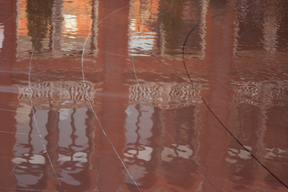 The Reflecting Pool at The Victoria and Albert Museum